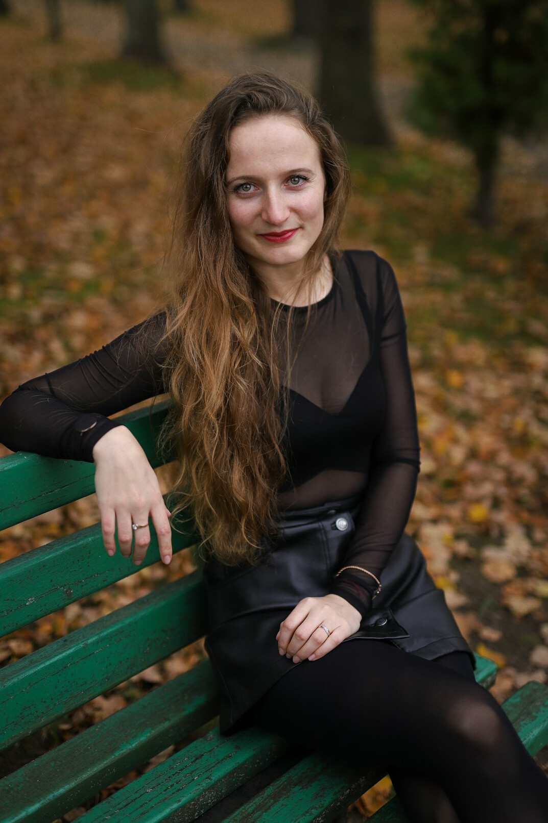 Portrait of a smiling professional woman journalist