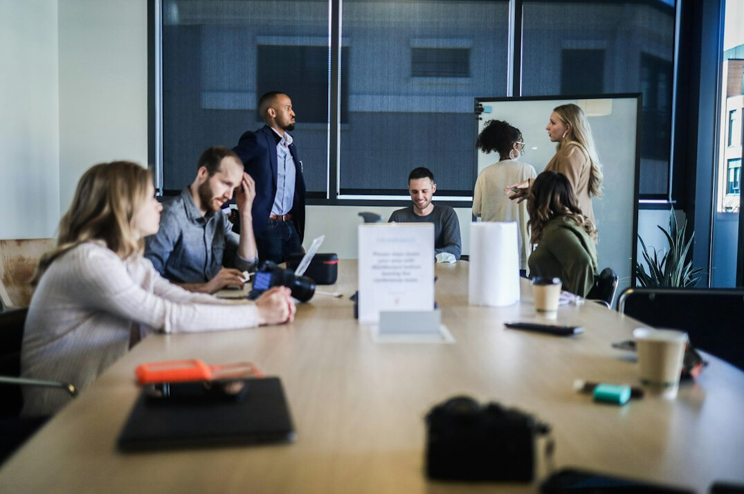 corporate investigation team meeting